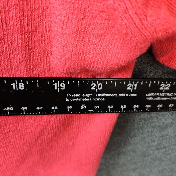 Bay Studio Women's XL Linen Cotton Nylon Pullover Sweater PINK - Picture 5 of 9